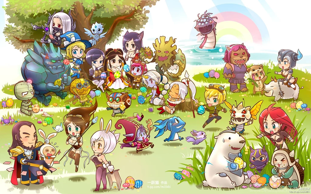 Video Games, League Of Legends, Rammus, Tristana, Amumu, Anivia ...