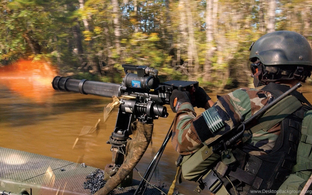 Gatling Gun GAU 17/A Minigun Wallpapers