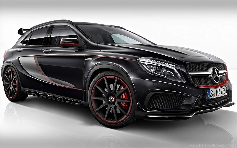 2015 BLack Mercedes Benz GLA 45 AMG Wallpapers Free Desktop ...