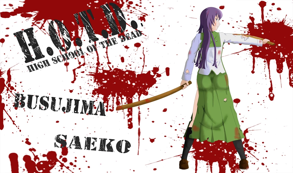 Saeko Busujima Wallpapers Wallpapers Zone