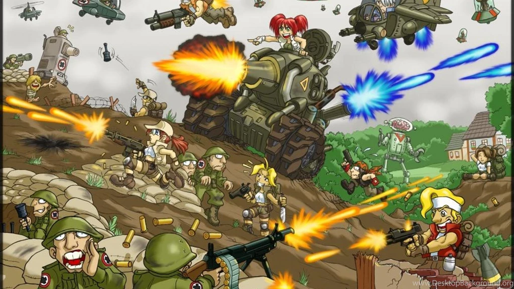 METAL SLUG MAYHAM WALLPAPER (