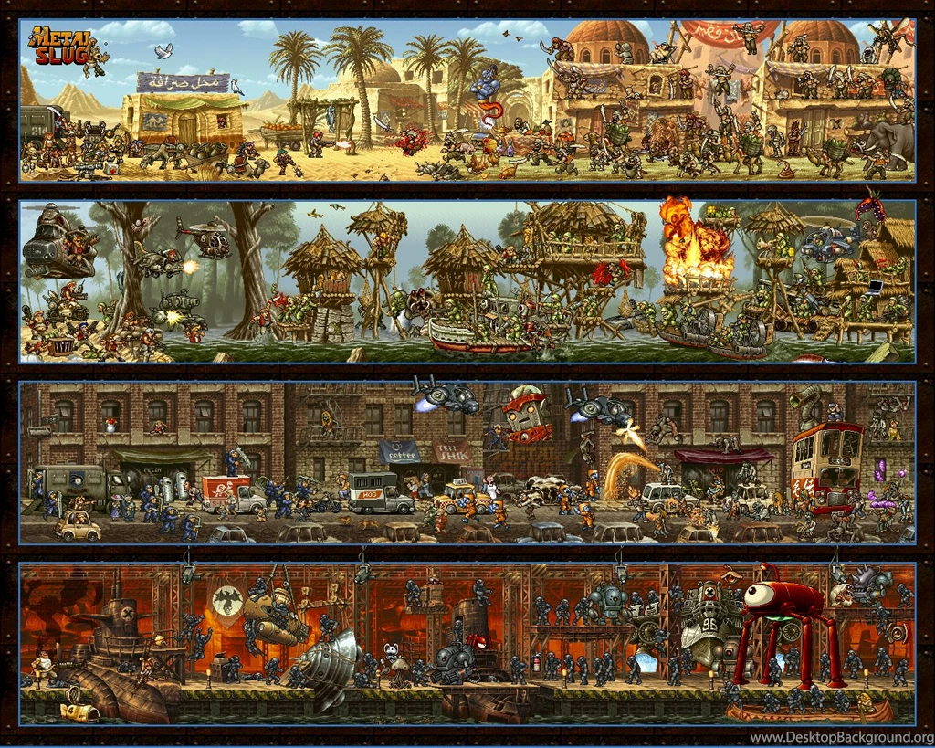 Metal Slug Wallpapers WallpaperFav.com