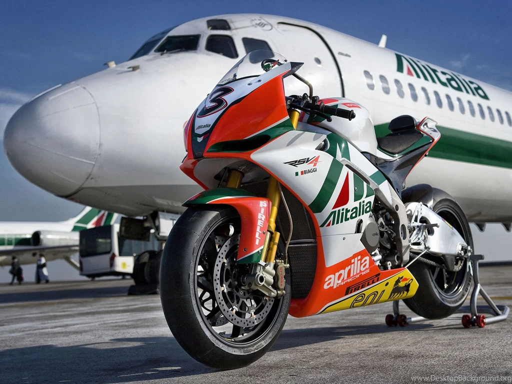 Aprilia Bike Models Aprilia RSV4 Alitalia Wallpapers