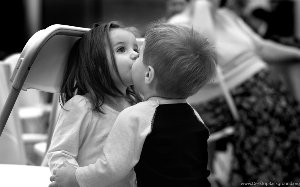 Child Girl Boy Kiss >> HD Wallpaper, Get It Now!
