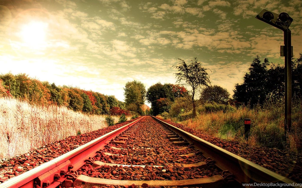 The Railway Railway HD Romantic Wallpapers 10 - Landscape ...