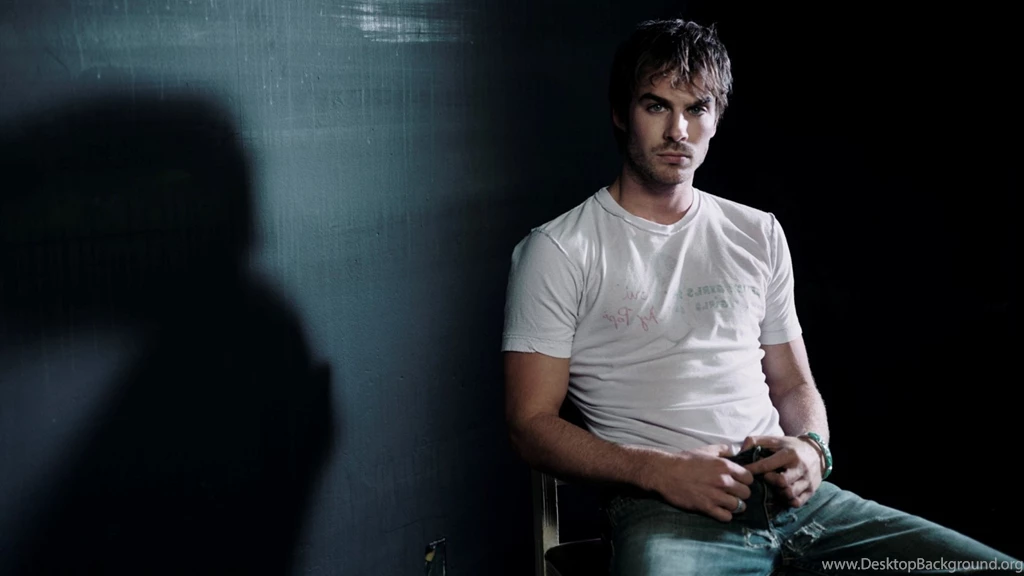 Download Wallpapers 3840x2160 Ian Somerhalder, Brunet, Bristles ...