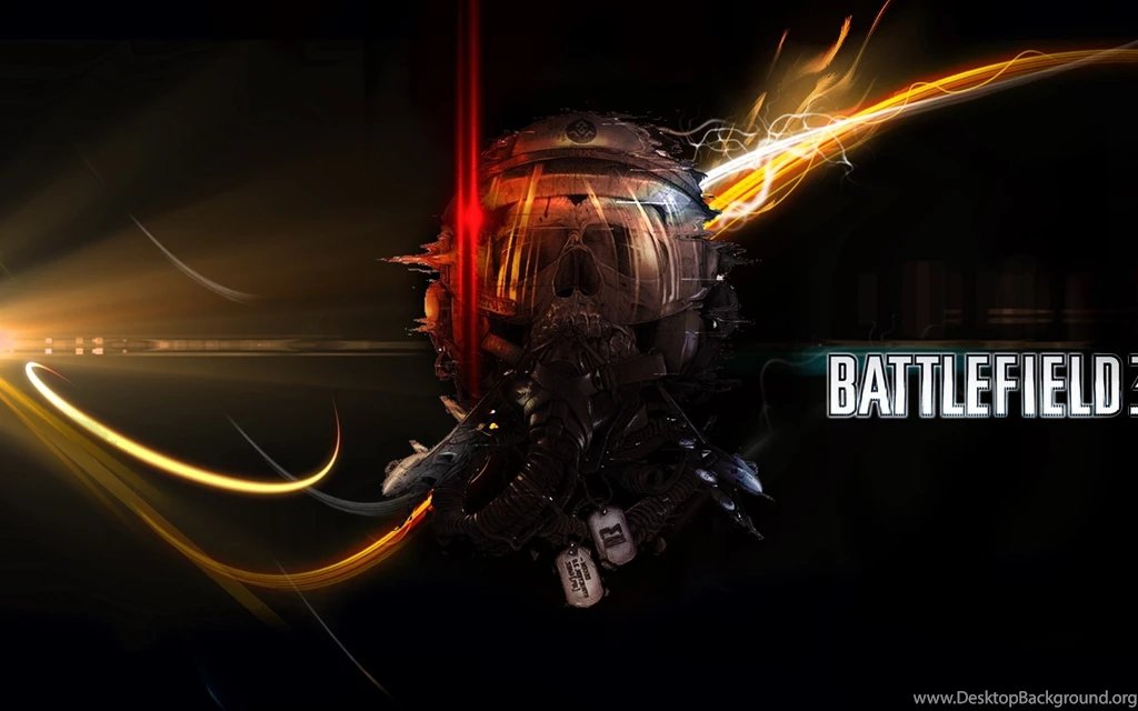 Download Wallpapers 3840x2400 Battlefield 3, Graphics, Light, Skull ...