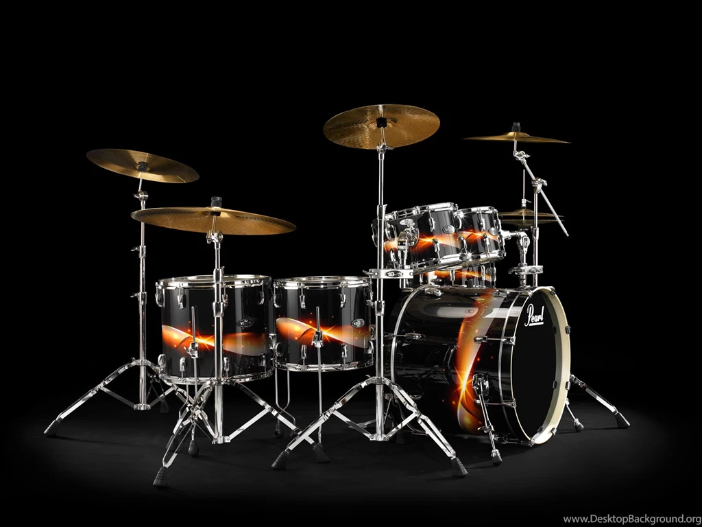Music Wallpaper: Pearl Drums Desktop Backgrounds Wallpapers For HD ...