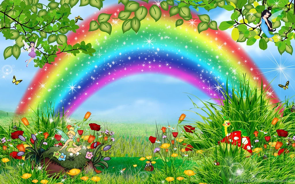 Rainbow cartoon wallpapers