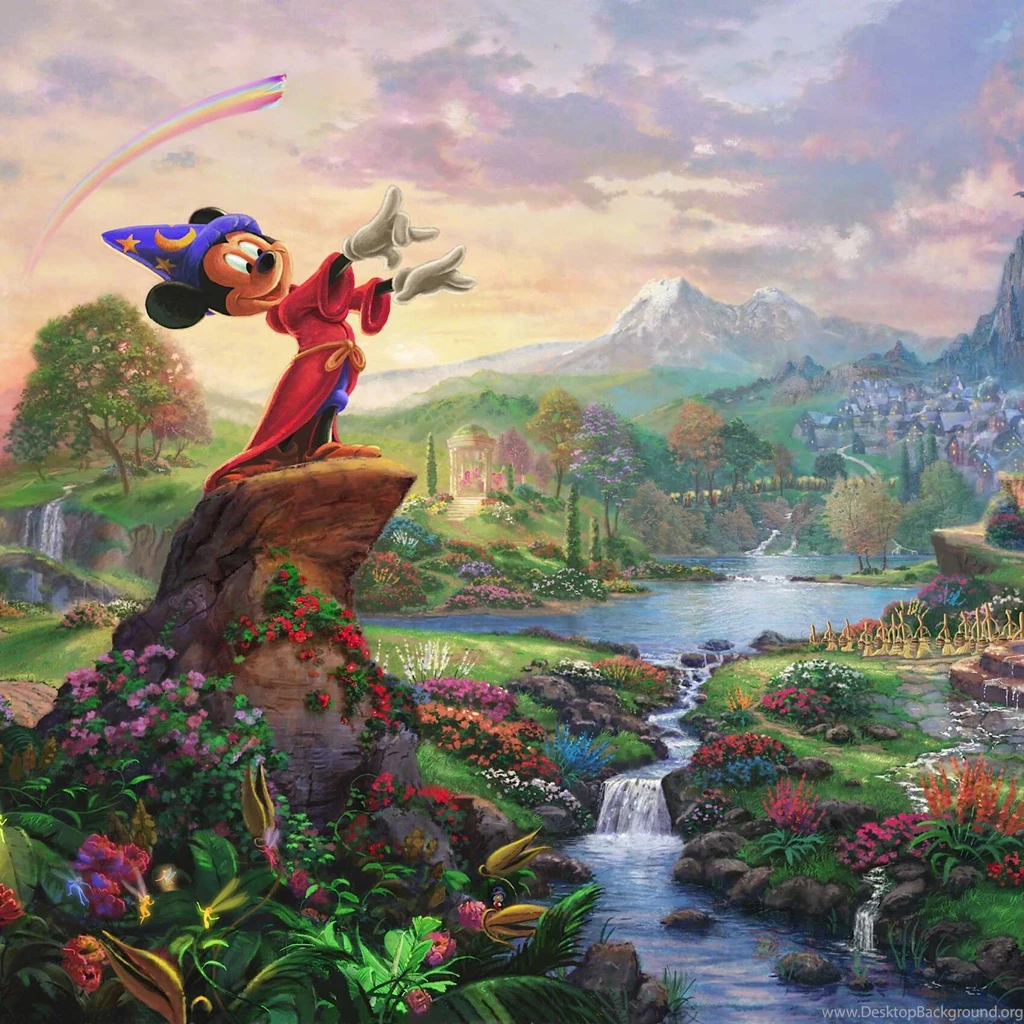 Mickey Mouse iPad 3,4 & Air Wallpapers