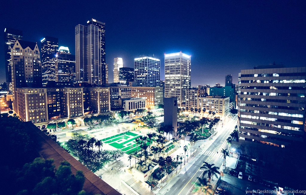 City, Lights, Night, Rooftop, Hd City Wallpapers, Places ...