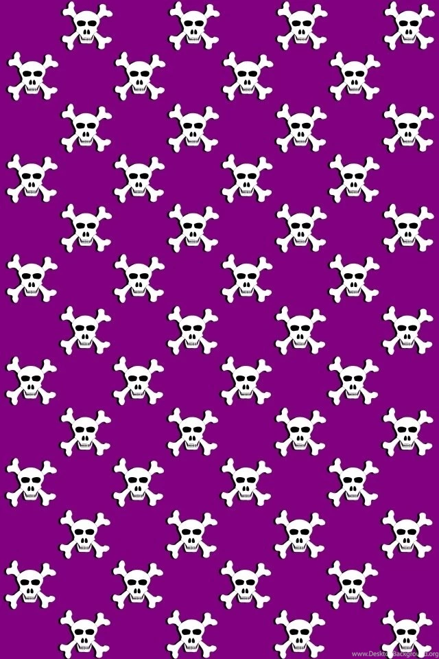 Purple Skull iPhone HD Wallpaper, iPhone HD Wallpapers Download ...