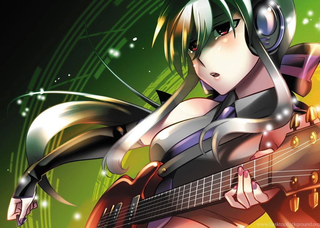 Vocaloid Guitars Yowane Haku Vocaloid Fanmade Wallpapers ...
