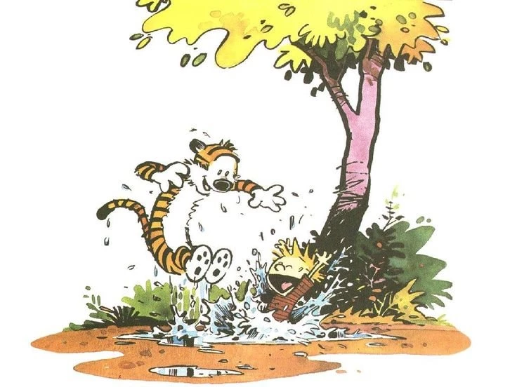 Wallpapers For > Calvin And Hobbes Wallpapers Summer
