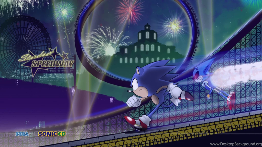 Fresh From EU: Sonic CD PS3 Theme, Wallpapers Sonic Retro