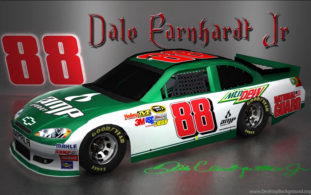 Wallpapers By Wicked Shadows: Dale Earnhardt Jr NASCAR Signature ...