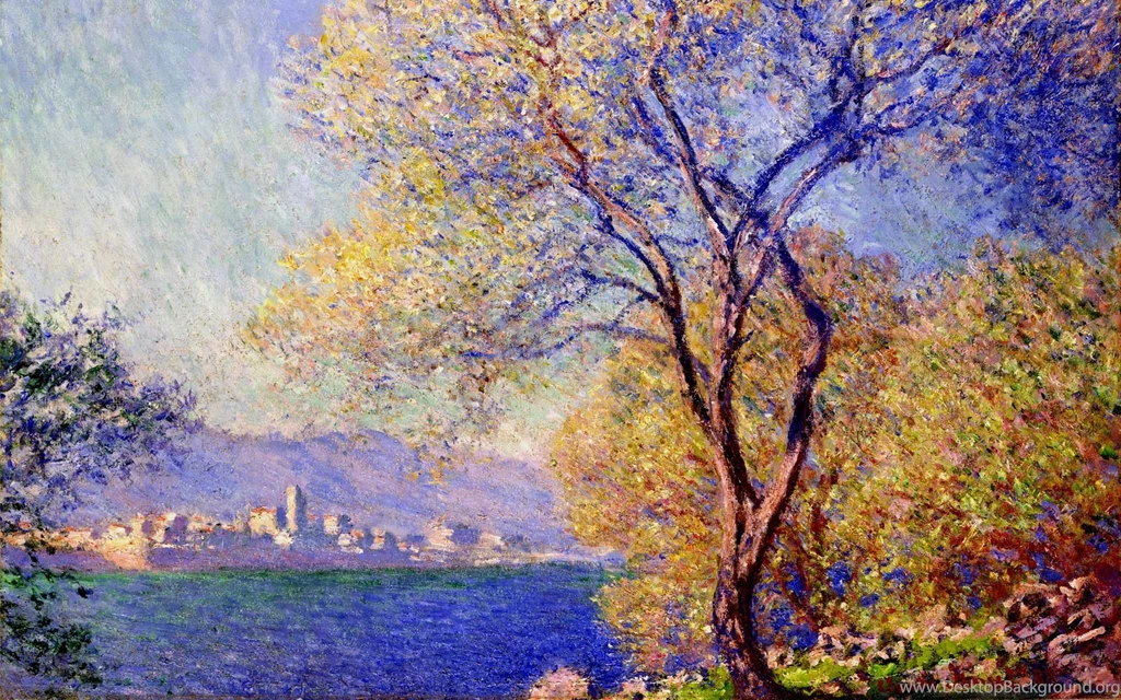 Wallpapers Claude Monet Antibes Seen From The Salis Gardens   1920 ...