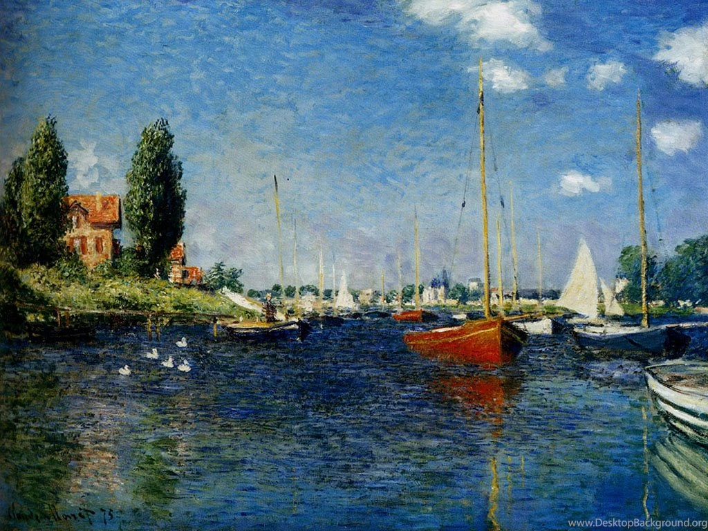 My Free Wallpapers   Artistic Wallpapers : Monet   Argenteuil