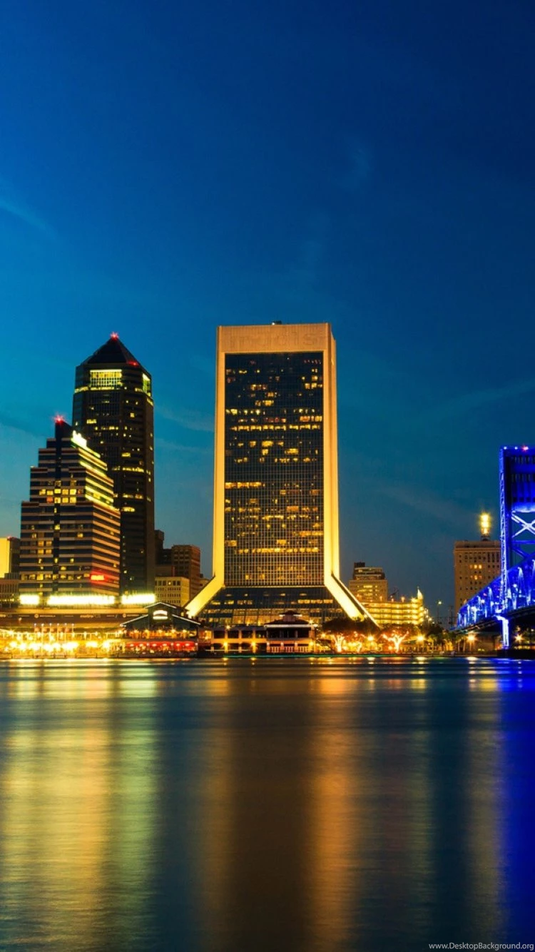 Download Wallpapers 750x1334 Usa, Jacksonville, Florida, Bridge ...
