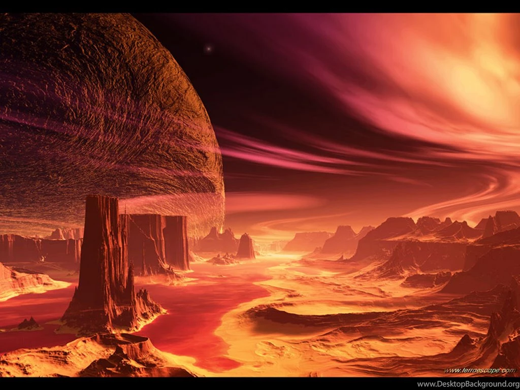 My Free Wallpapers Fantasy Wallpapers : Planet Copperwine