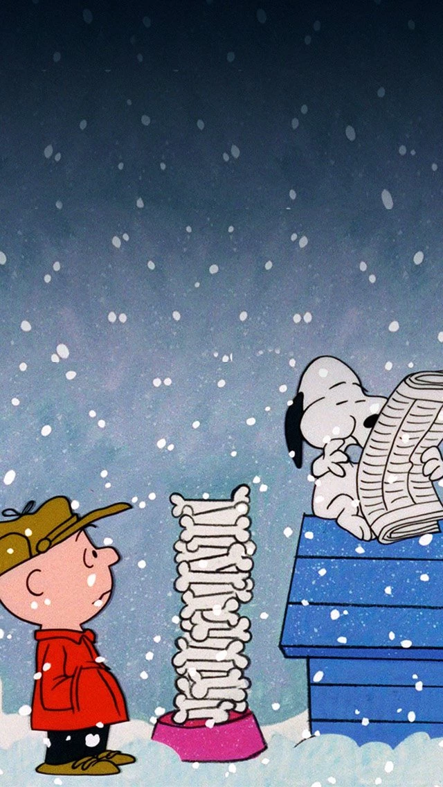 Charlie Brown Christmas Snoopy iPhone 5 Wallpapers / IPod Wallpapers ...