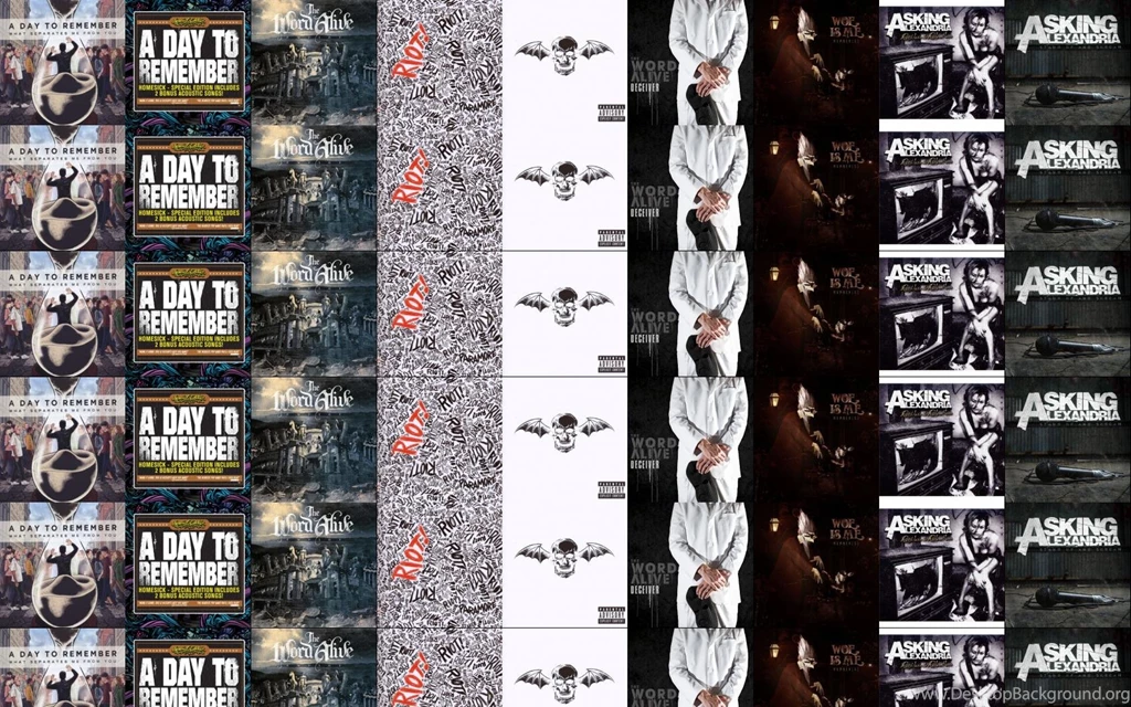 A Day To Remember What Separates Me From Wallpapers « Tiled Desktop ...