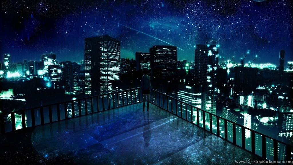 Anime City Backgrounds