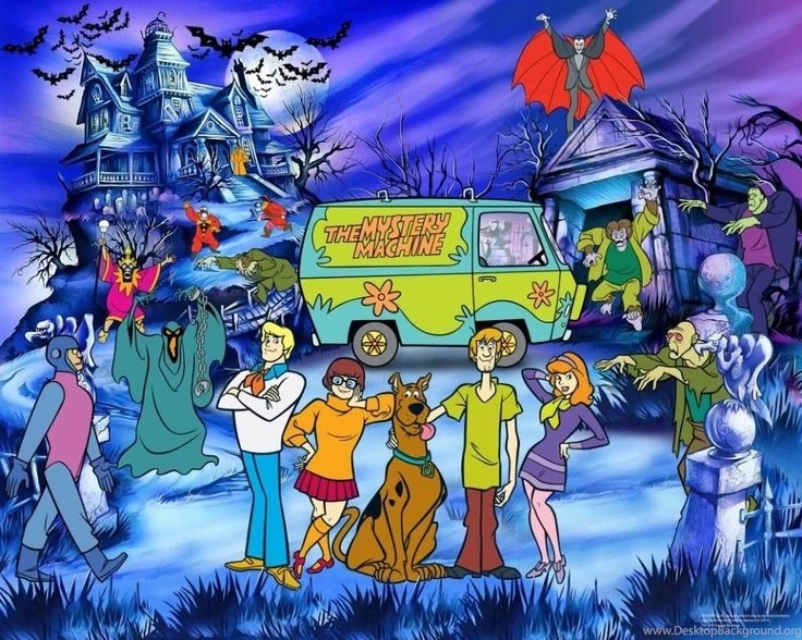 Walltastic Scooby Doo Childrens Bedroom Designer Wallpapers ...