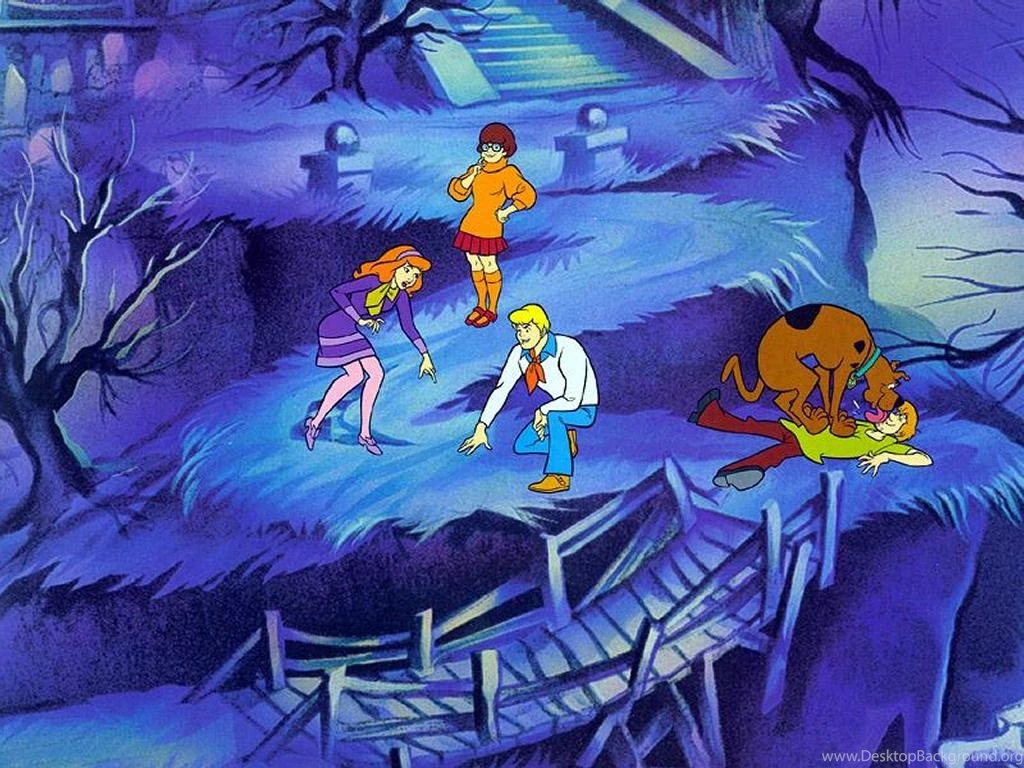 My Free Wallpapers Cartoons Wallpapers : Scooby Gang