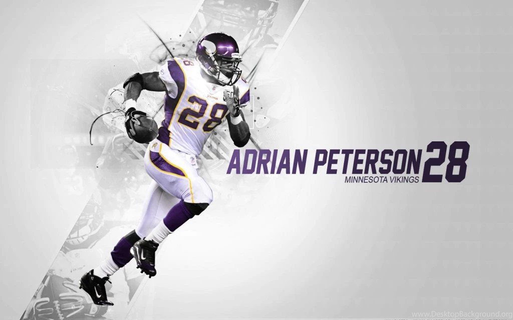 Adrian Peterson Minnesota Vikings Free Wallpap