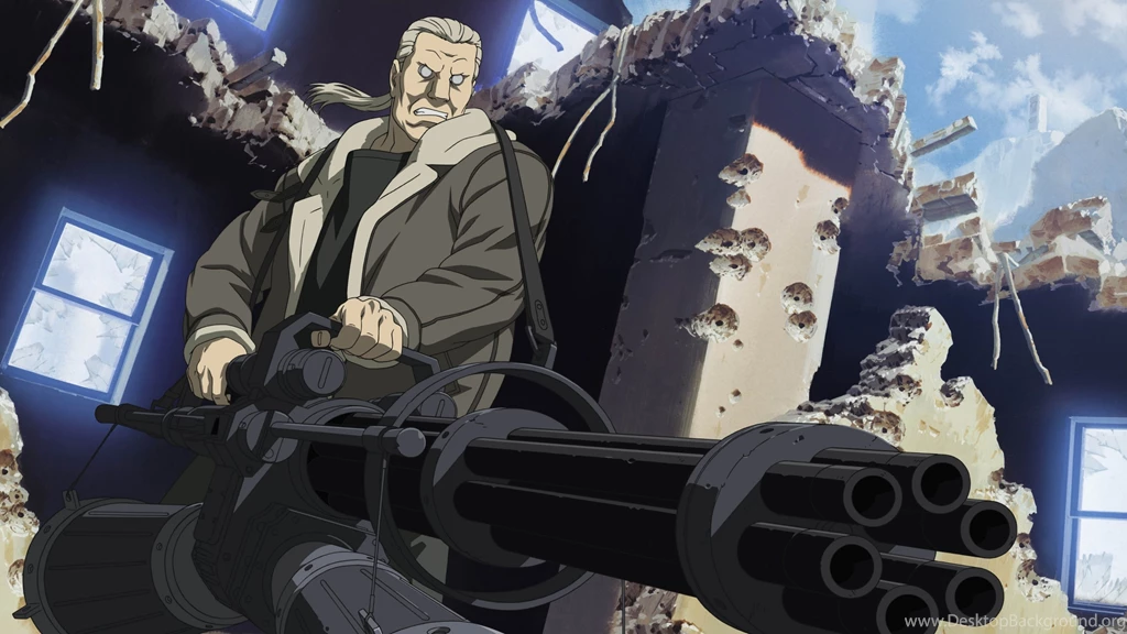Download Wallpapers 3840x2160 Ghost In The Shell, Man, Building ...