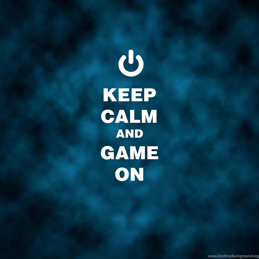 Device Skin   Keep Calm And Game On