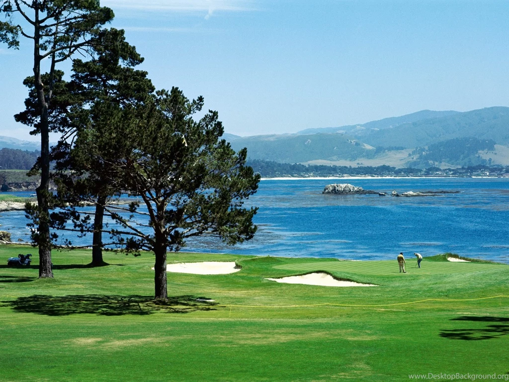 1366x768 Pebble Beach Desktop PC And Mac Wallpapers