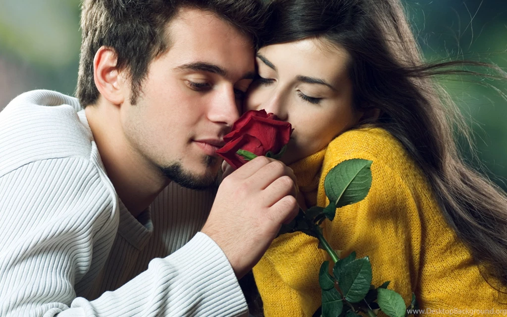 Download Wallpapers 3840x2400 Couple, Romance, Love, Roses, Hugs ...