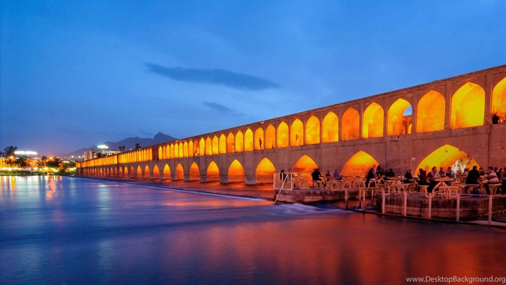 Wallpapers Ducks Unlimited The Si O Seh Bridge Esfahan Iran Andrea ...
