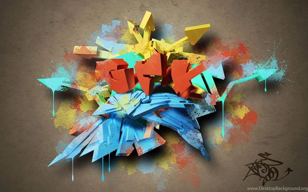 New Stylish Graffiti: 3d Graffiti Wallpapers