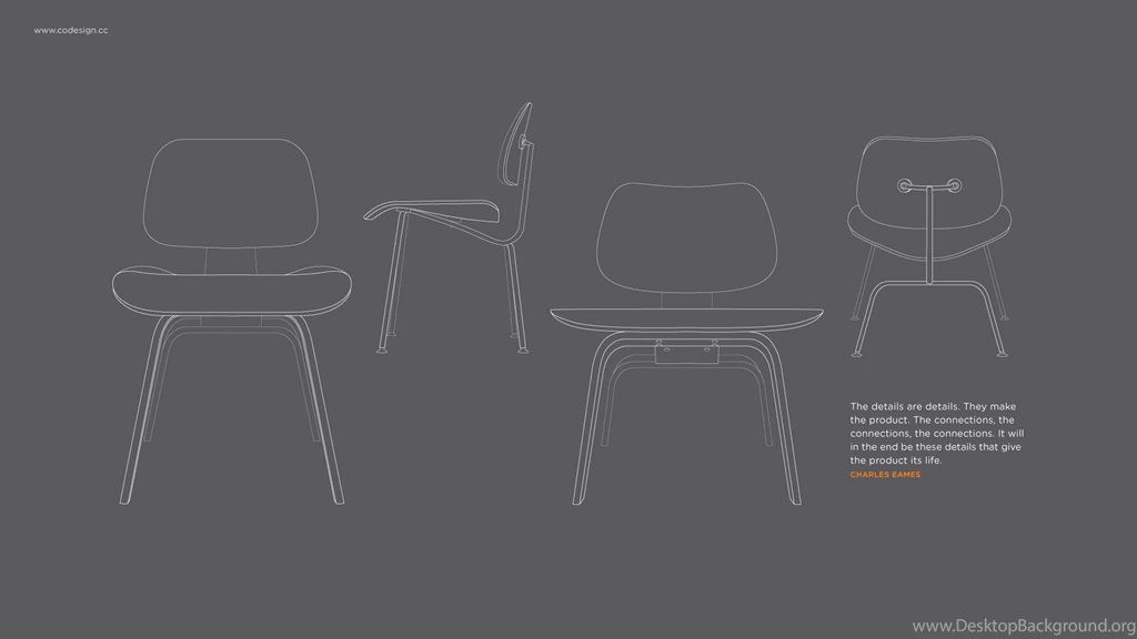 Download A Free Desktop Wallpaper: Charles Eames, Quoted