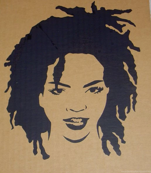 Lauryn Hill Stencil By SpectreDeck On DeviantArt