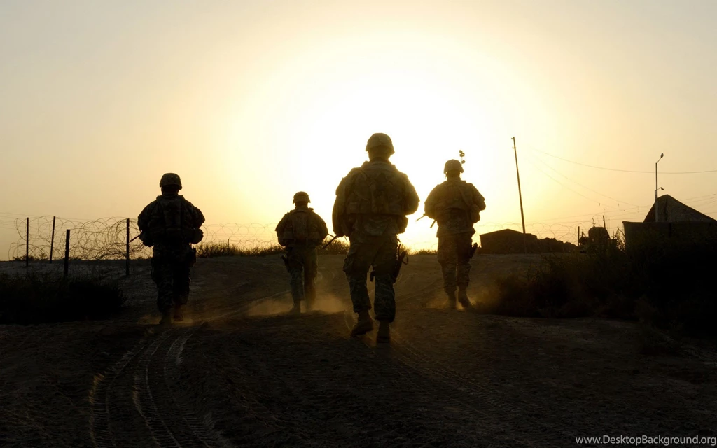 Soldiers Back From War In The Sunset 1920x1200 Full HD 16/10 ...