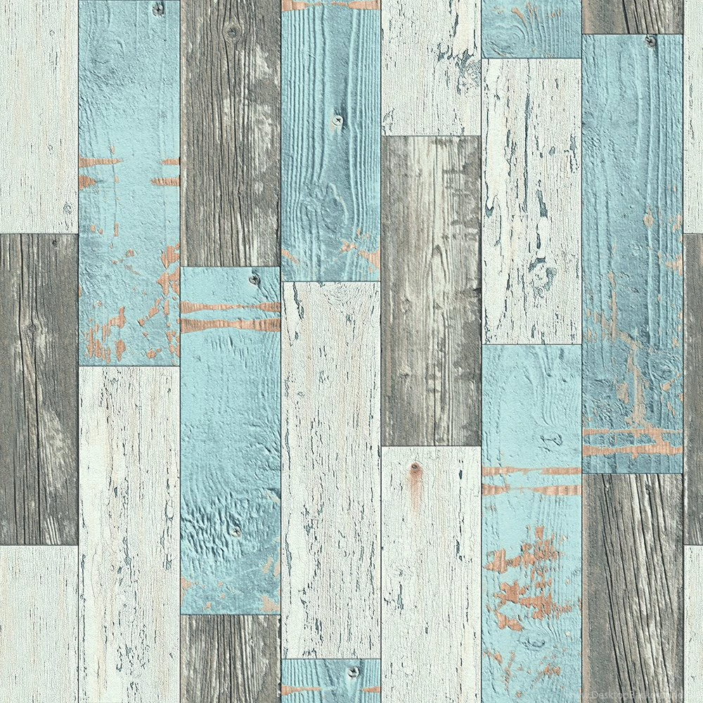 Faro Wood Teal Wallpapers
