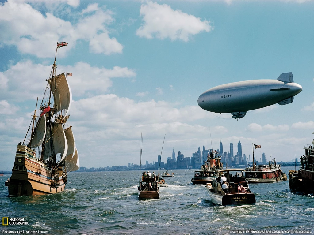 Mayflower II Photo, New York Harbor Wallpapers   National ...