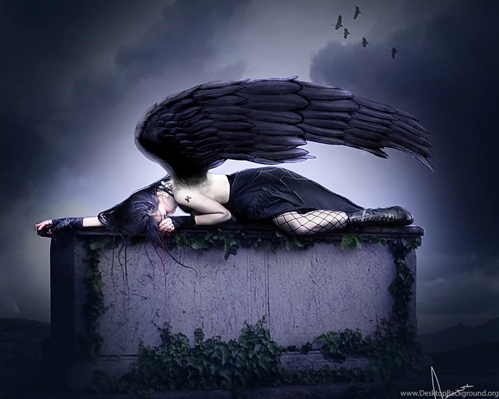 Sleeping Dark Angel Wallpapers From Angels Wallpapers