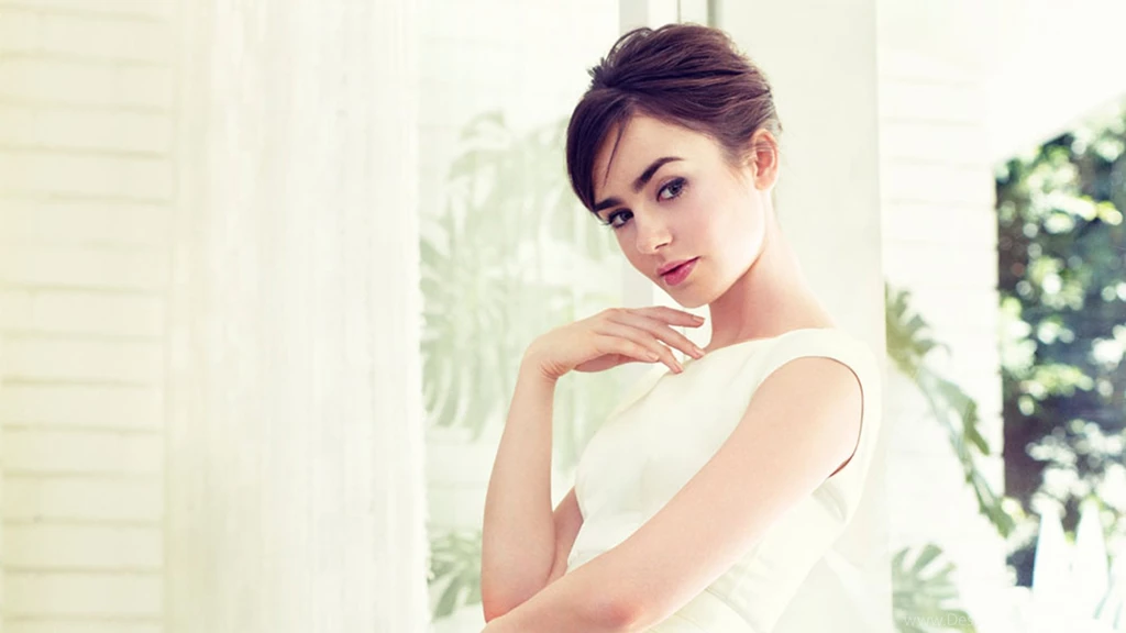 Lovely Lily Collins Wallpapers