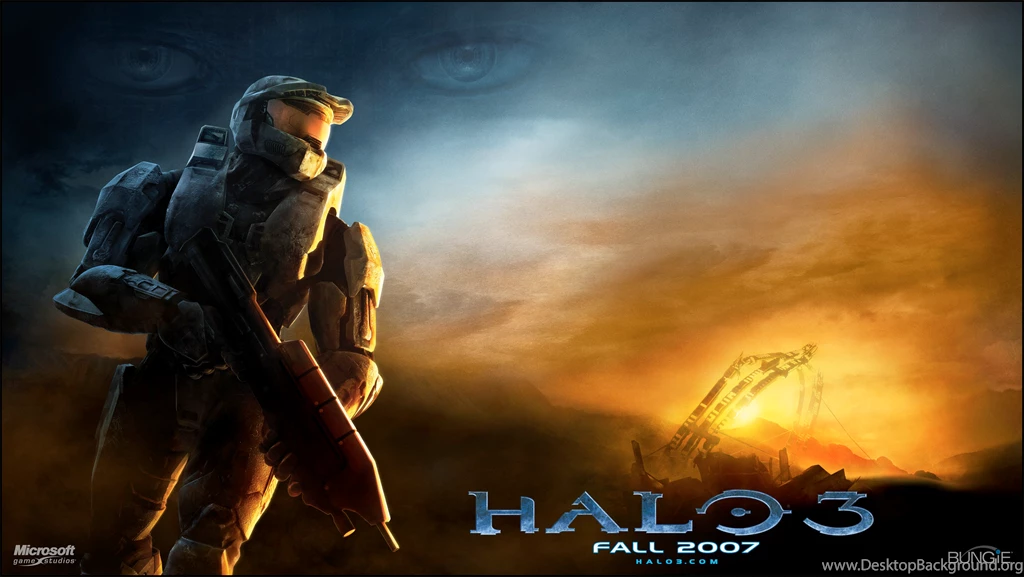 Halo 3 wallpaper master chief emotion landscape