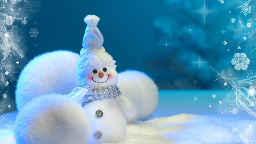 More Beautiful Happy Snowman Wallpapers