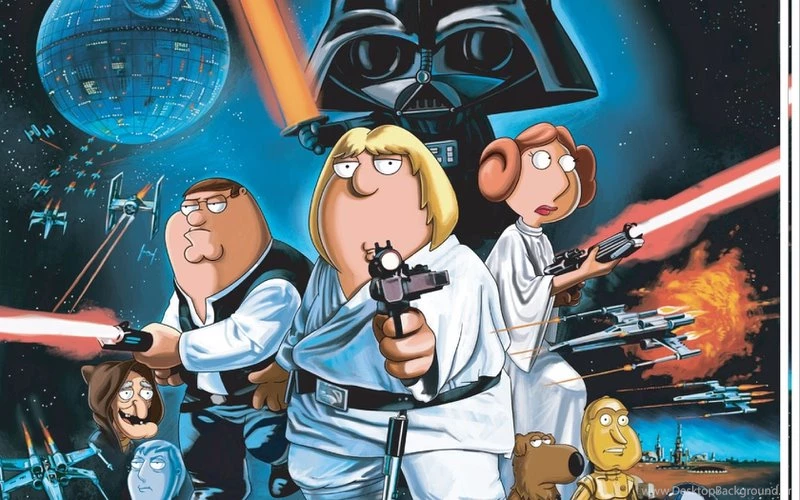 Star Wars Blue Lightsabers Family Guy Harvest Stewie Griffin Peter ...