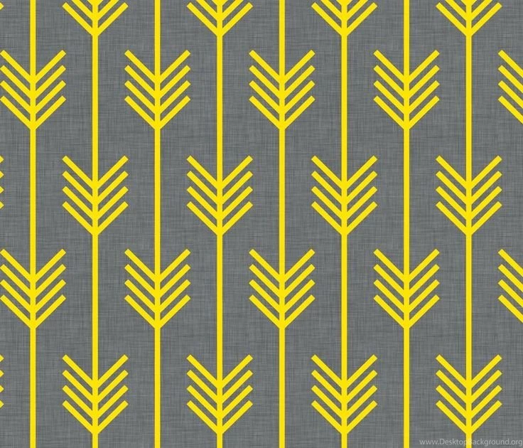 Yellow & Gray Arrows Wallpapers