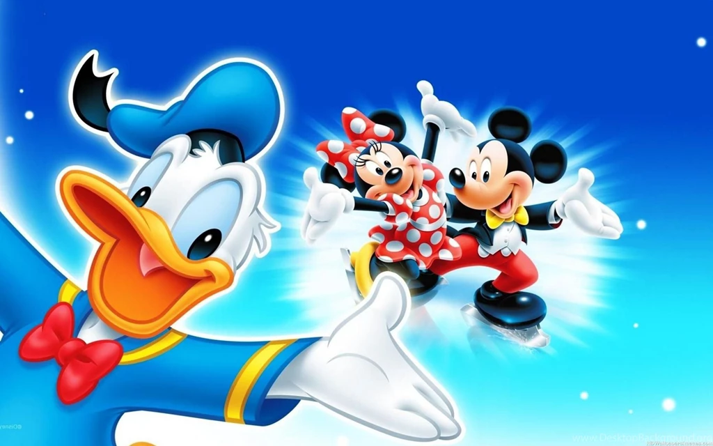 Baby Donald Duck With Ice Cream Wallpaper.