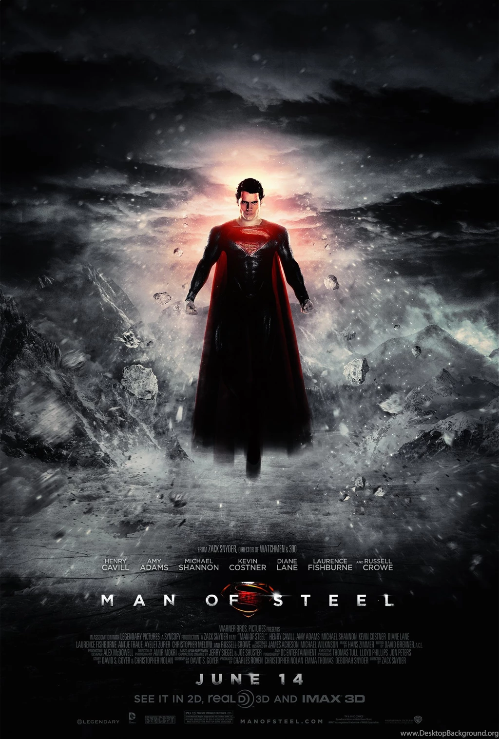 Man Of Steel Poster 4 Grey By Visuasys On DeviantArt