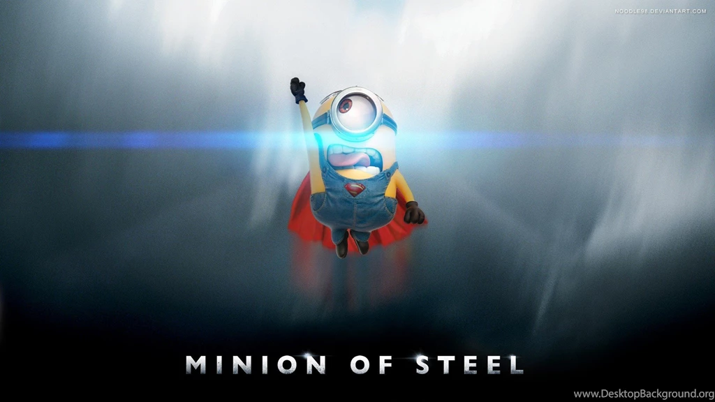 Despicable Me Flare Flying Funny Man Of Steel Minion » WallDevil ...